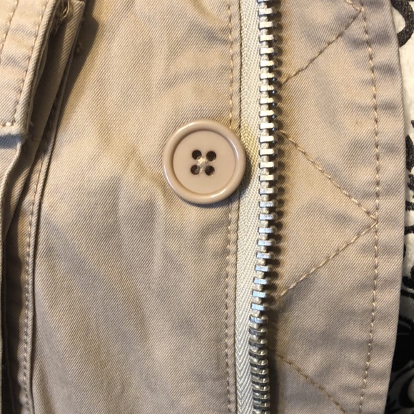 J. Crew Tan Utility Jacket. Size 8 - Picture 4 of 15